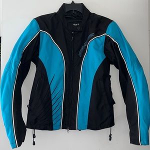 Harley Davidson fabric jacket women size Large